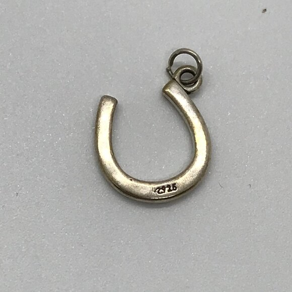 Sterling Silver Horseshoe Pendant - Picture 3 of 16